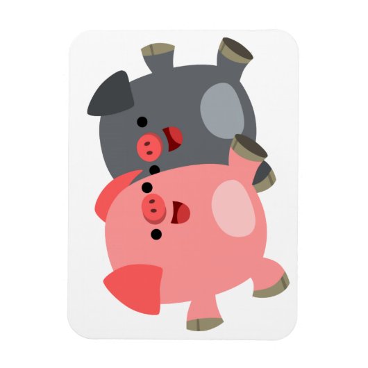 Viggen Flexibel magneet met taarzwart en witte Car (Verticaal)