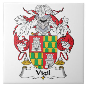 Vigil Family Crest Tegeltje