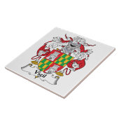 Vigil Family Crest Tegeltje (Zijkant)