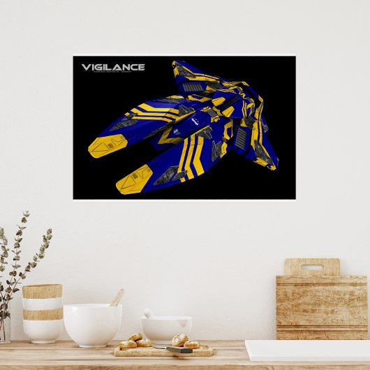 Vigilance Poster (Keuken)