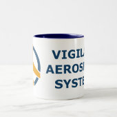 Vigilant Aerospace Two-Tone Coffee Mok (Center)