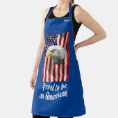 Vigilant Eagle, de Amerikaanse vlag, patriottisch Schort (Insitu)