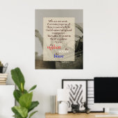 VIGILANT PATRICK HENRY QUOTE MET PILOT POSTER (Thuiskantoor)
