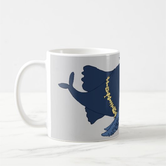 Vigilante Walvis Koffiemok (Links)