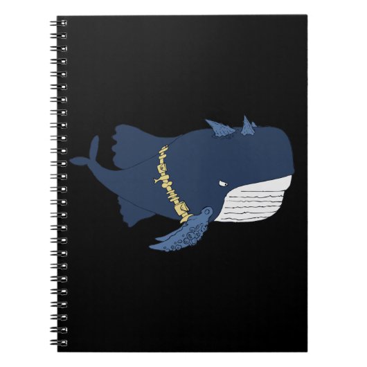 Vigilante Walvis Notitieboek (Voorkant)