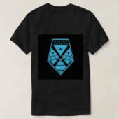 Vigilo Confido XCOM Logo Sierkussen T-shirt (Design voorkant)