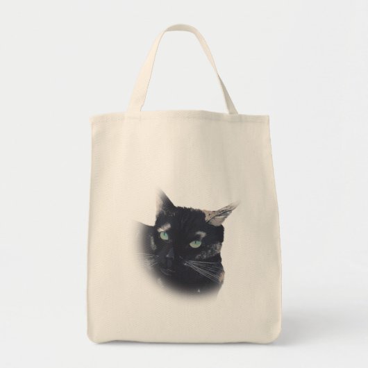 Vignet van Tortoise Shell Cat Face Tassen (Voorkant)