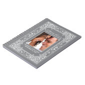 Vignette Bride's Wedding Planner Notebook (grijs) Notitieboek (Linkerzijde)