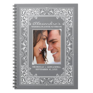 Vignette Bride's Wedding Planner Notebook (grijs) Notitieboek