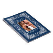 Vignette Bride's Wedding Planner Notebook (marine) Notitieboek (Rechterzijde)