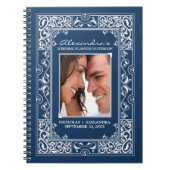 Vignette Bride's Wedding Planner Notebook (marine) Notitieboek (Voorkant)