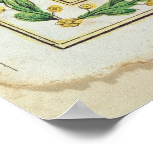 Vignette of "Eau de Fleur d'Oranje" Poster (Hoek)