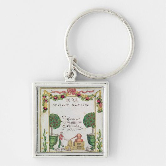 Vignette of "Eau de Fleur d'Oranje" Sleutelhanger (Voorkant)