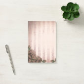 Vignette roze strips en Rozen Post-it® Notes (Kantoor)