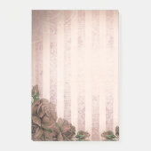 Vignette roze strips en Rozen Post-it® Notes (Voorkant)