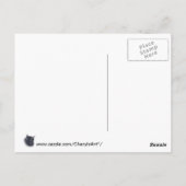 Vignette van Tortoise Shell Cat Face Briefkaarten (Achterkant)