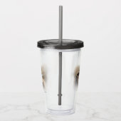 Vignetted Profile of a Peregrine Falcon Acryl Drinkbeker (Rechts)