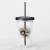 Vignetted Profile of a Peregrine Falcon Acryl Drinkbeker (Voorkant)