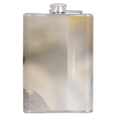 Vignetted Profile of a Peregrine Falcon Heupfles (Achterkant)