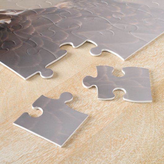 Vignetted Profile of a Peregrine Falcon Legpuzzel (Zijkant)