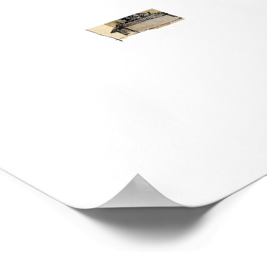 Vignettes in de tuin van Versailles, Frankrijk Poster (Hoek)