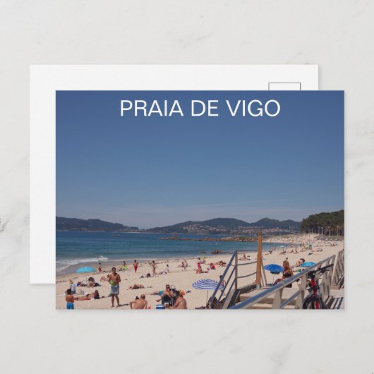 VIGO,ESPANHA BRIEFKAART (Voorkant / Achterkant)