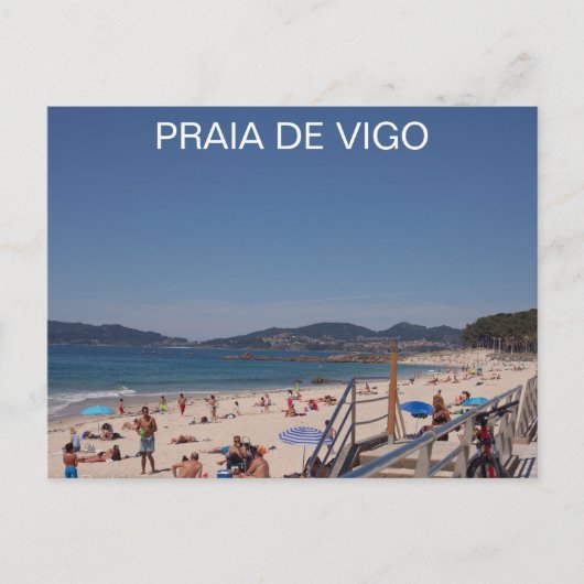VIGO,ESPANHA BRIEFKAART (Voorkant)