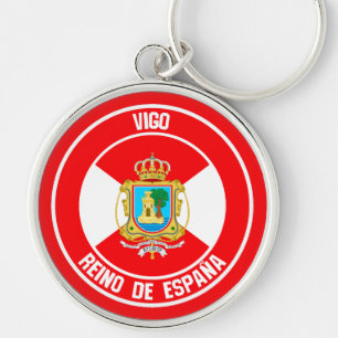 Vigo Round Emblem Sleutelhanger
