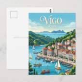 Vigo, Spanje Briefkaart (Voorkant / Achterkant)