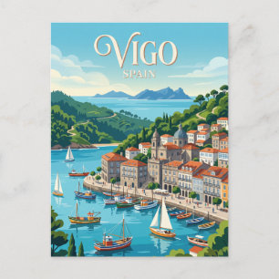 Vigo, Spanje Briefkaart