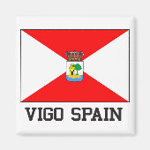 Vigo Spanje Magneet (Voorkant)