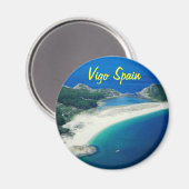 Vigo Spanje magneet (Voorkant / Achterkant)