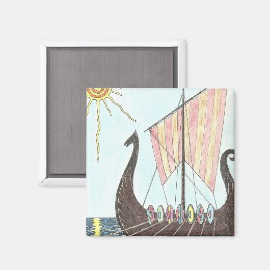 VIGONBOAT-magneet Magneet (Voorkant / Achterkant)