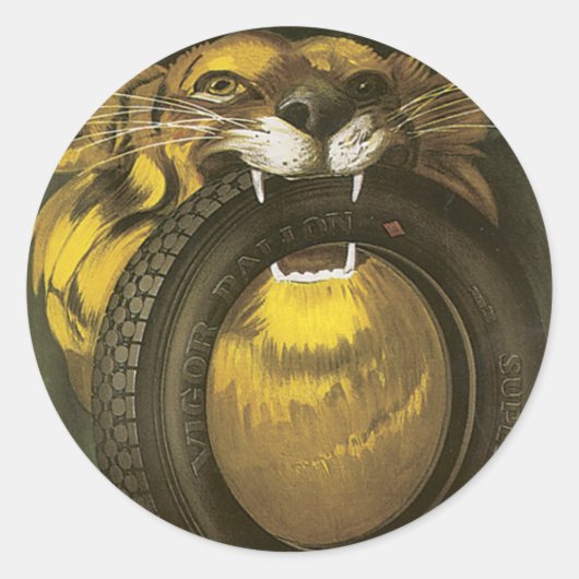 Vigor Ronde Sticker (Voorkant)