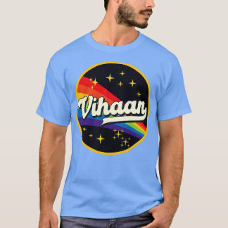 Vihaan regenboog in ruimte stijl t-shirt