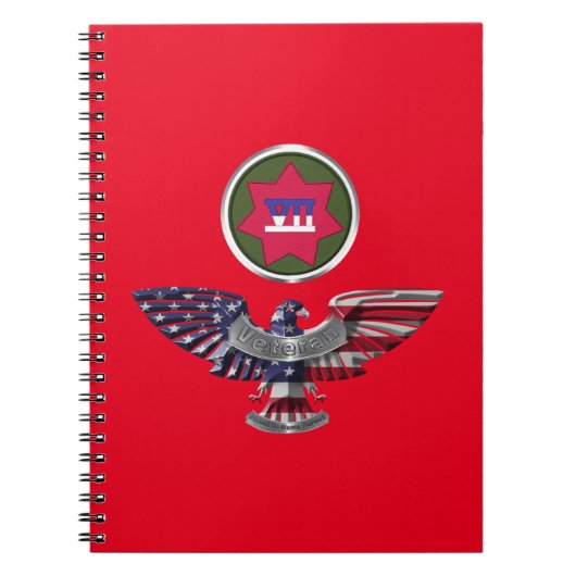 VII Armored Corps Eagle Notitieboek (Voorkant)