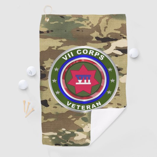 VII CORPS GOLFHANDDOEK (Insitu)