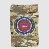 VII CORPS GOLFHANDDOEK (Voorkant)