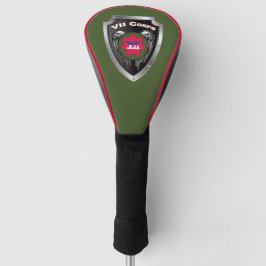 VII Corps Schild Golfheadcover
