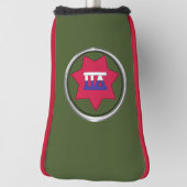 VII Corps “The Jayhawk Corps” Golfhoofdhoes Golfheadcover (Draai 90)