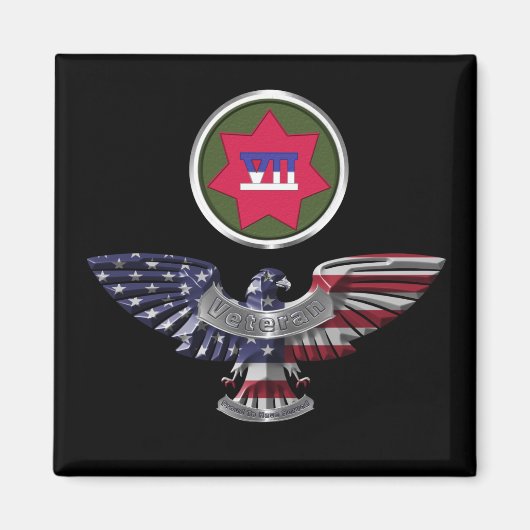 VII Gepantserde Korps Adelaar Magneet (Voorkant)