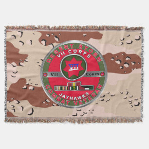VII Gepantserde Korps Desert Storm-veteraan Deken