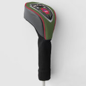 VII Gepantserde Korps Veteranen Schild Golfheadcover (Schuin)