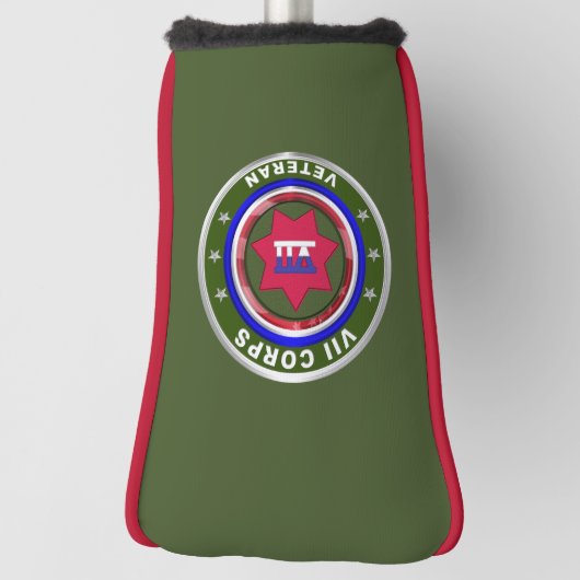 VII Korps "The Jayhawk Corps" Golfheadcover (Draai 90)
