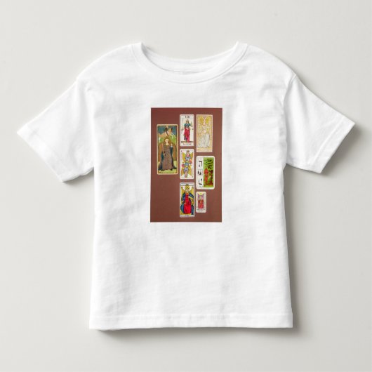 VIII Justitie, zeven tarotkaarten Kinder Shirts (Voorkant)
