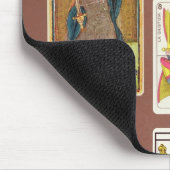 VIII Justitie, zeven tarotkaarten Muismat (Hoek)