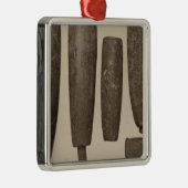 VIII Steenbuizen, So Calif Metalen Ornament (Rechts)