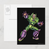 Vijand 1 van de superman briefkaart (Voorkant / Achterkant)