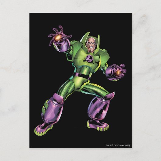 Vijand 1 van de superman briefkaart (Voorkant)