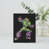 Vijand 1 van de superman briefkaart (Staand voorkant)